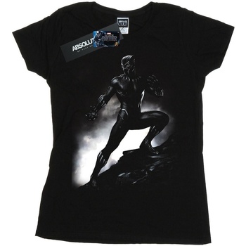 textil Mujer Camisetas manga larga Marvel Black Panther Standing Pose Negro