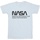 textil Hombre Camisetas manga larga Nasa Logo One Tone Blanco