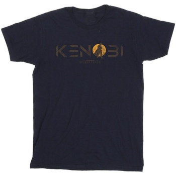 textil Hombre Camisetas manga larga Star Wars: Obi-Wan Kenobi Kenobi Stance Azul