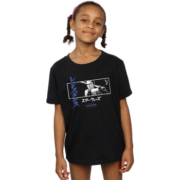 textil Niña Camisetas manga larga Star Wars: The Rise Of Skywalker  Negro