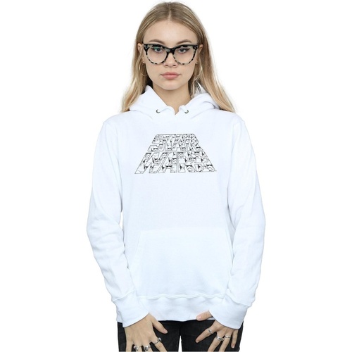 textil Mujer Sudaderas Star Wars: The Rise Of Skywalker Trooper Filled Logo Blanco