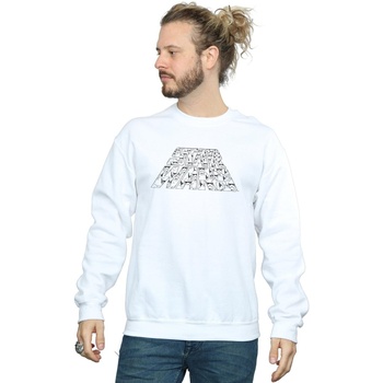 textil Hombre Sudaderas Star Wars: The Rise Of Skywalker Star Wars The Rise Of Skywalker Trooper Filled Logo Blanco