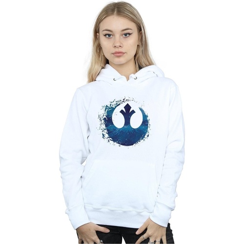 textil Mujer Sudaderas Star Wars: The Rise Of Skywalker Resistance Symbol Wave Blanco