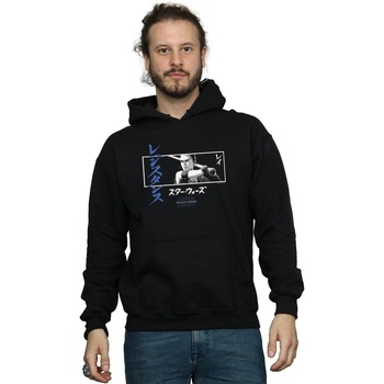 textil Hombre Sudaderas Star Wars: The Rise Of Skywalker Star Wars The Rise Of Skywalker Rey Katakana Art Stripe Negro