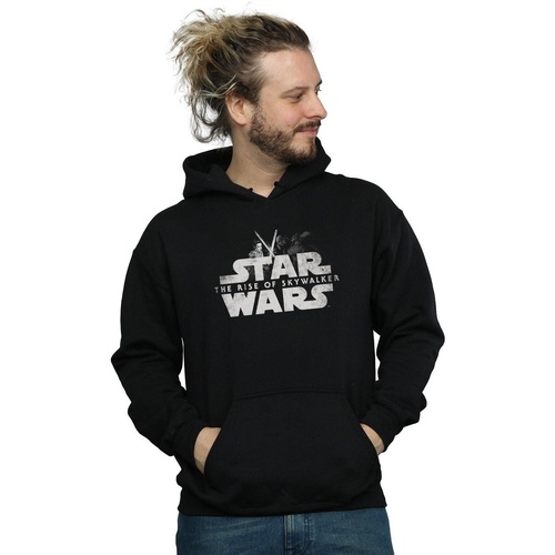 textil Hombre Sudaderas Star Wars: The Rise Of Skywalker Rey And Kylo Battle Negro