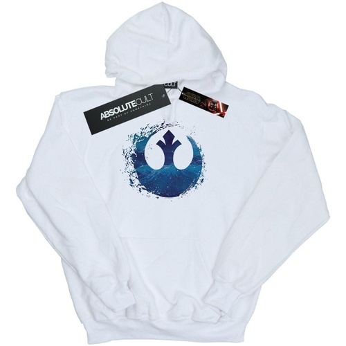 textil Hombre Sudaderas Star Wars: The Rise Of Skywalker Star Wars The Rise Of Skywalker Resistance Symbol Wave Blanco