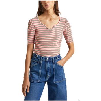 textil Mujer Camisetas manga corta Pepe jeans PL505753 808 Multicolor
