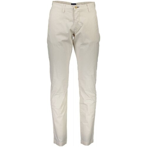 textil Hombre Pantalones chinos Gant 1913556 - Hombres Blanco