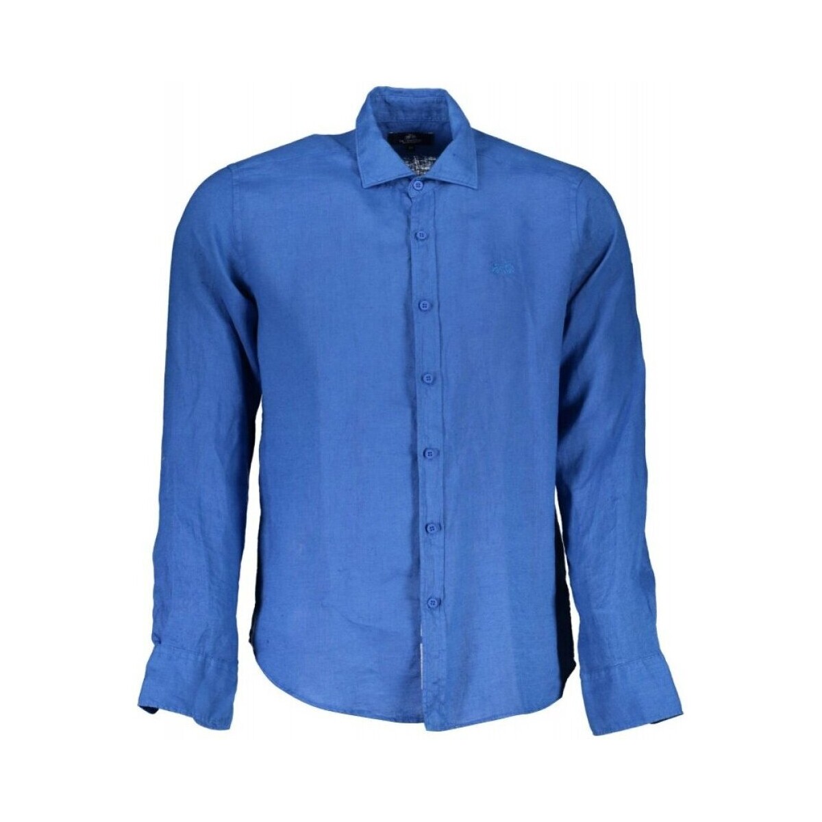 textil Hombre Camisas manga larga La Martina XMC005-TL319 - Hombres Azul