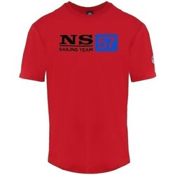 textil Hombre Camisetas manga corta North Sails 9024050230 - Hombres Rojo