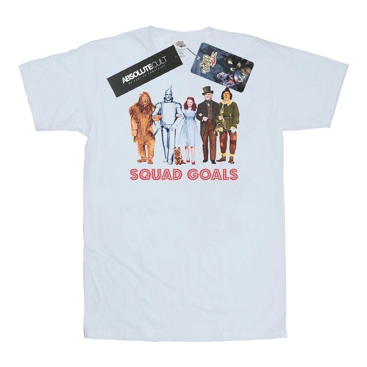 textil Hombre Camisetas manga larga The Wizard Of Oz Squad Goals Blanco
