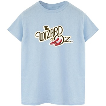 textil Hombre Camisetas manga larga The Wizard Of Oz Shoes Logo Azul
