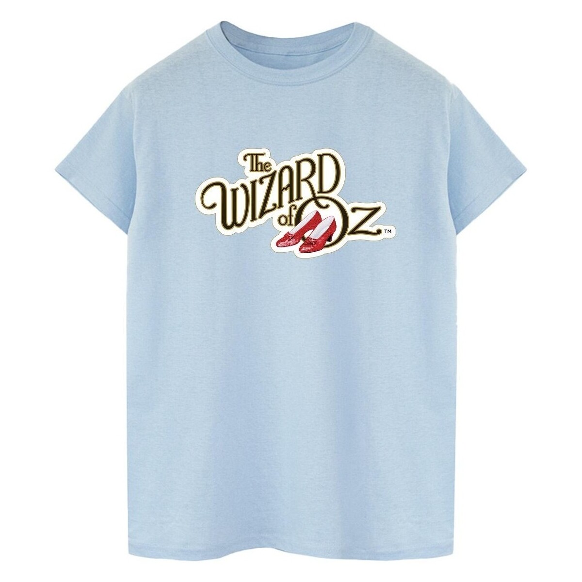 textil Hombre Camisetas manga larga The Wizard Of Oz Shoes Logo Azul