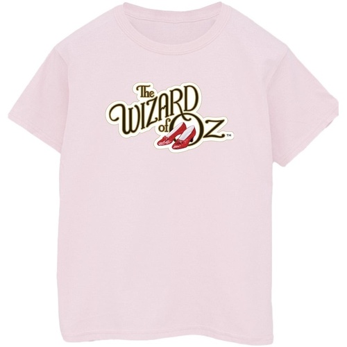 textil Hombre Camisetas manga larga The Wizard Of Oz Shoes Logo Rojo