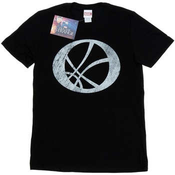 textil Hombre Camisetas manga larga Marvel Doctor Strange Symbol Negro