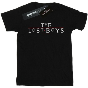 textil Hombre Camisetas manga larga The Lost Boys Text Logo Negro