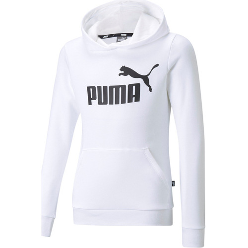 textil Niños Sudaderas Puma ESS Logo Hoodie TR G Blanco