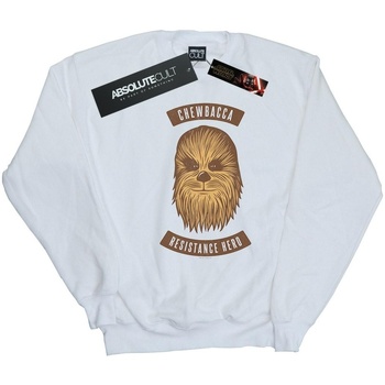 textil Mujer Sudaderas Star Wars: The Rise Of Skywalker Star Wars The Rise Of Skywalker Chewbacca Resistance Hero Blanco