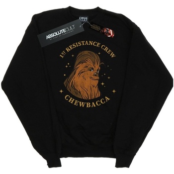 textil Mujer Sudaderas Star Wars: The Rise Of Skywalker Star Wars The Rise Of Skywalker Chewbacca First Resistance Crew Negro