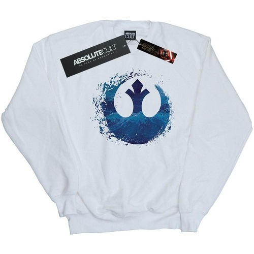 textil Niña Sudaderas Star Wars: The Rise Of Skywalker Resistance Symbol Wave Blanco