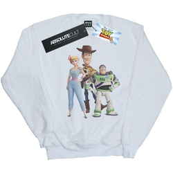 textil Hombre Sudaderas Disney Toy Story 4 Woody Buzz and Bo Peep Blanco