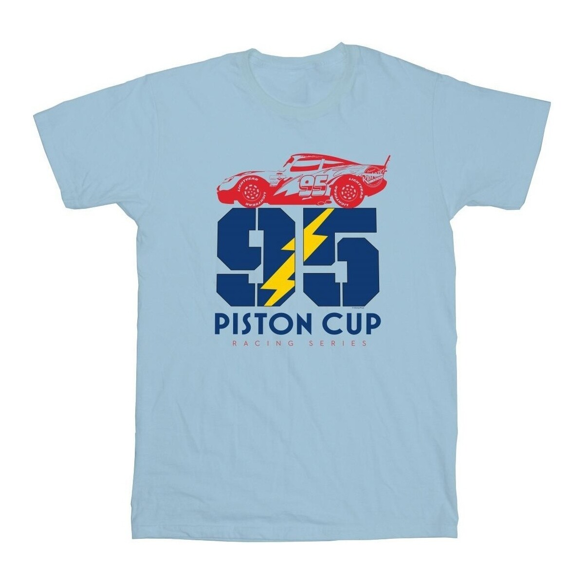 textil Niña Camisetas manga larga Disney Cars Piston Cup 95 Azul