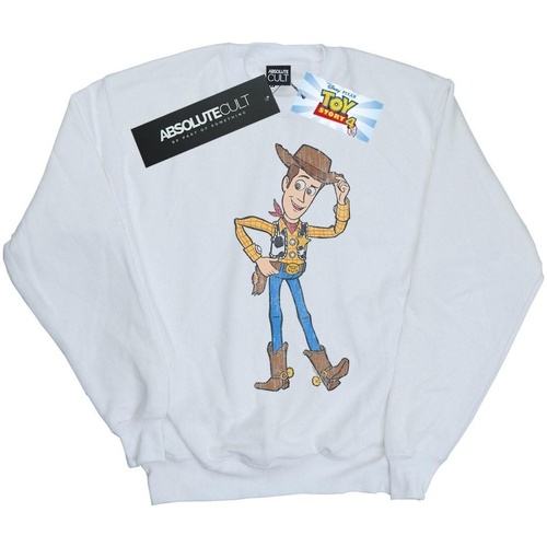 textil Hombre Sudaderas Disney Toy Story 4 Sheriff Woody Pose Blanco