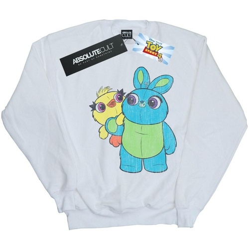 textil Hombre Sudaderas Disney Toy Story 4 Ducky And Bunny Distressed Pose Blanco