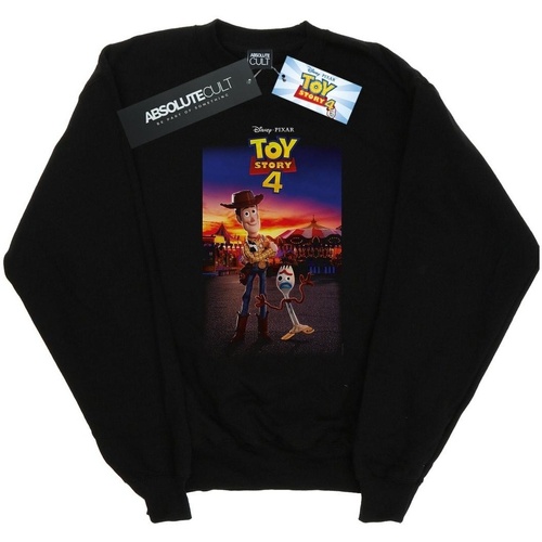 textil Hombre Sudaderas Disney Toy Story 4 Woody And Forky Poster Negro