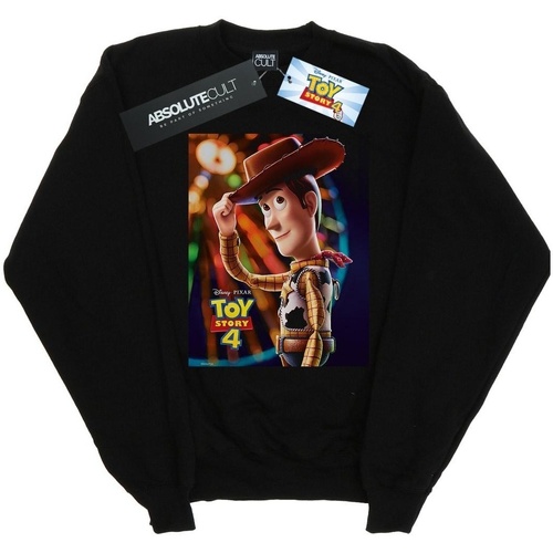 textil Hombre Sudaderas Disney Toy Story 4 Woody Poster Negro