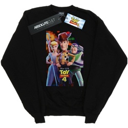textil Hombre Sudaderas Disney Toy Story 4 Buzz Woody And Bo Peep Poster Negro