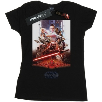 textil Mujer Camisetas manga larga Star Wars: The Rise Of Skywalker Star Wars The Rise Of Skywalker Poster Negro
