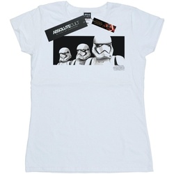 textil Mujer Camisetas manga larga Star Wars: The Rise Of Skywalker Star Wars The Rise Of Skywalker Troopers Band Blanco