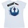 textil Mujer Camisetas manga larga Star Wars: The Rise Of Skywalker Star Wars The Rise Of Skywalker Resistance Symbol Wave Blanco