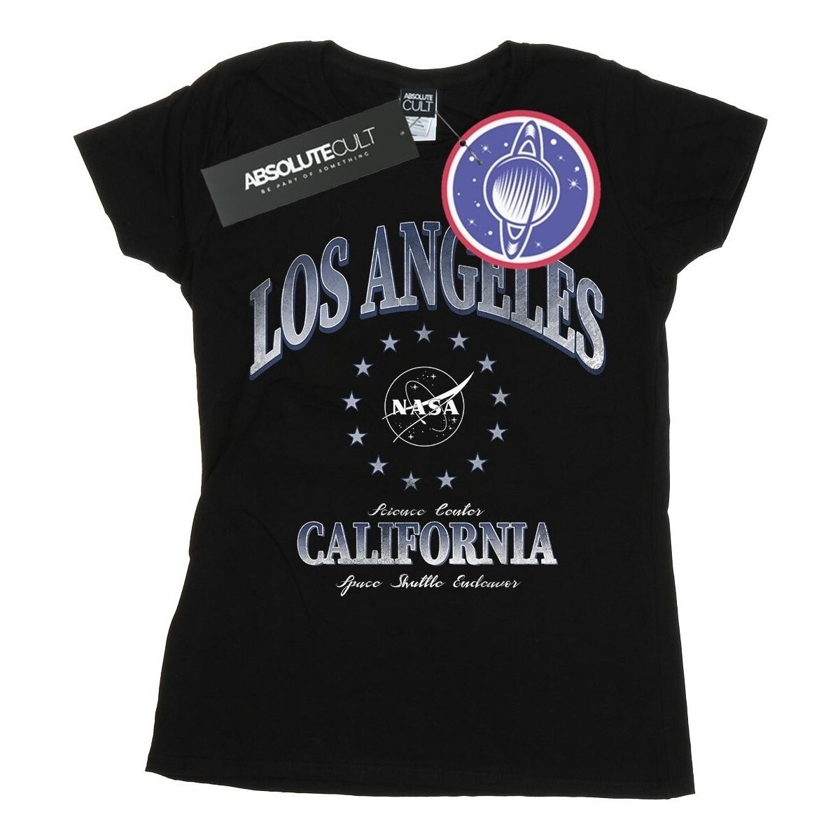 textil Mujer Camisetas manga larga Nasa California Science Centre Negro