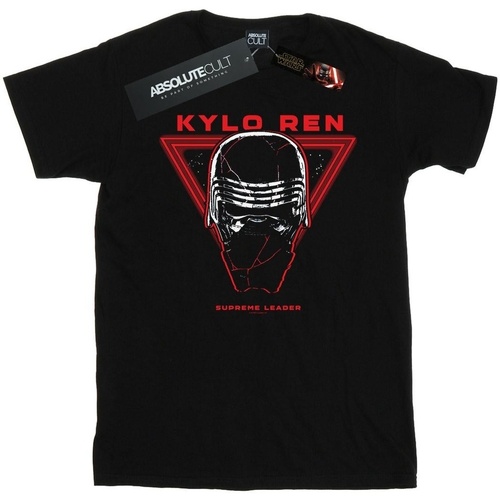 textil Niña Camisetas manga larga Star Wars: The Rise Of Skywalker Star Wars The Rise Of Skywalker Supreme Leader Kylo Ren Negro