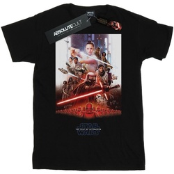 textil Niño Camisetas manga corta Star Wars: The Rise Of Skywalker Star Wars The Rise Of Skywalker Poster Negro