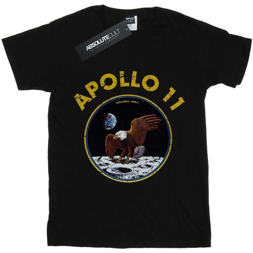 textil Niño Tops y Camisetas Nasa Classic Apollo 11 Negro