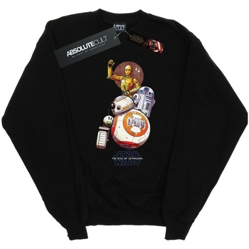textil Hombre Sudaderas Star Wars: The Rise Of Skywalker Star Wars The Rise Of Skywalker Droids Illustration Negro
