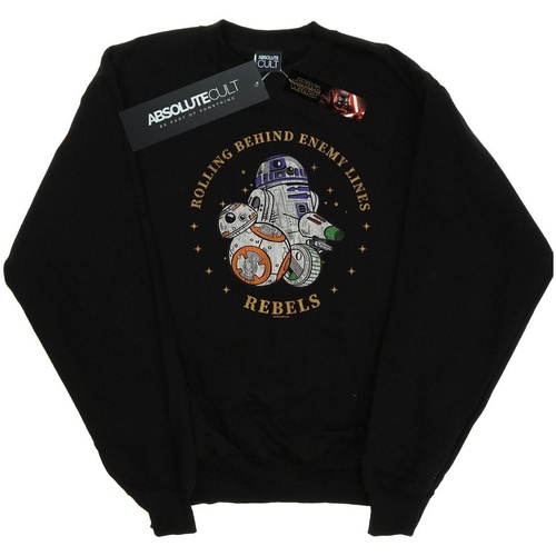 textil Hombre Sudaderas Star Wars: The Rise Of Skywalker Rolling Behind Enemy Lines Negro