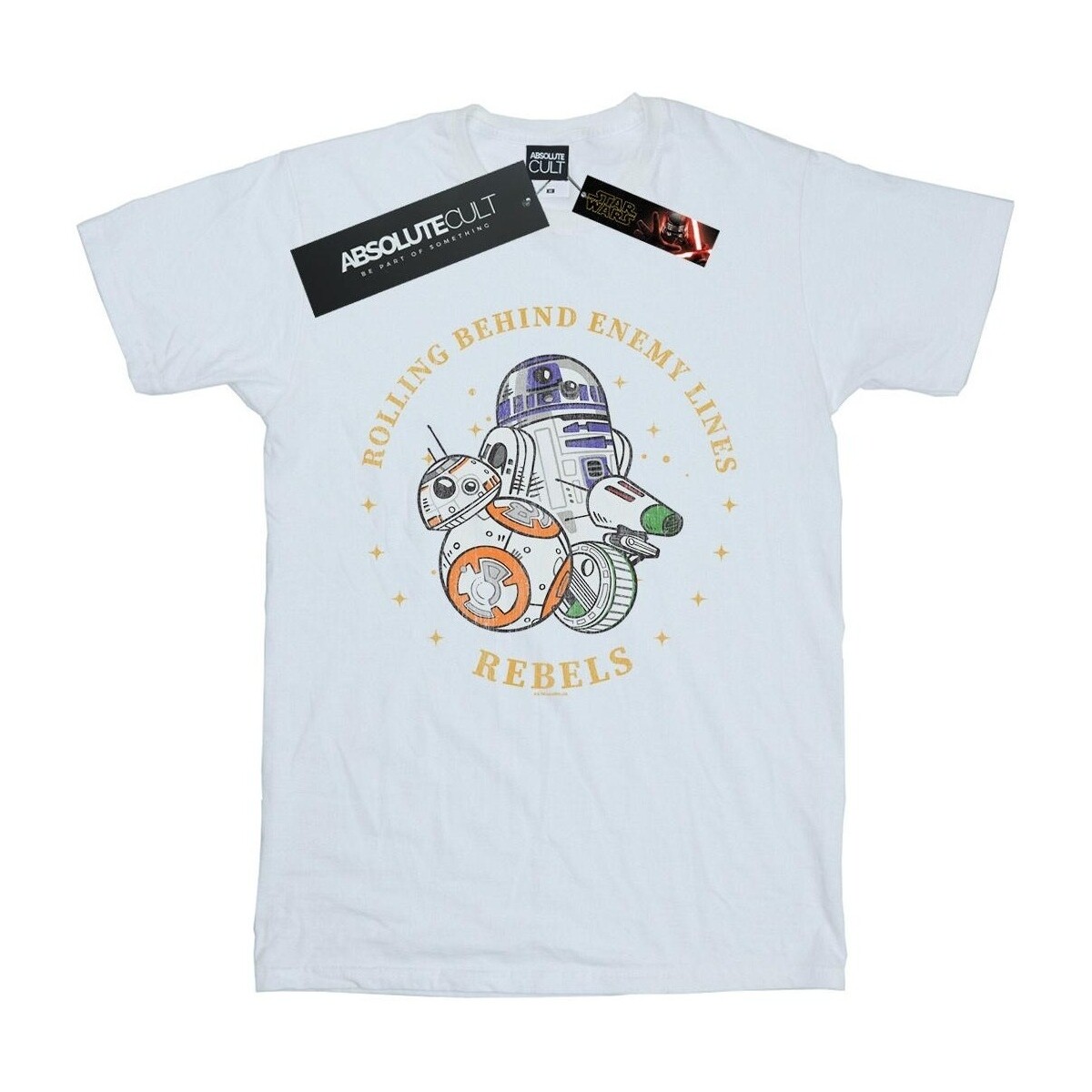 textil Hombre Camisetas manga larga Star Wars: The Rise Of Skywalker Rolling Behind Enemy Lines Blanco