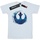 textil Hombre Camisetas manga larga Star Wars: The Rise Of Skywalker Star Wars The Rise Of Skywalker Resistance Symbol Wave Blanco