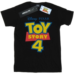 textil Hombre Camisetas manga larga Disney Toy Story 4 Logo Negro
