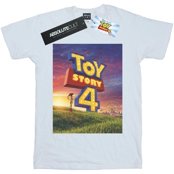 textil Hombre Camisetas manga larga Disney Toy Story 4 We Are Back Blanco