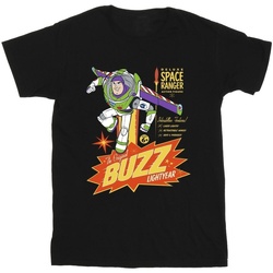 textil Hombre Camisetas manga larga Disney Toy Story Buzz Lightyear Space Negro