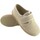 Zapatos Niña Multideporte Vulpeques Zapato niño  1032-lc beig Blanco