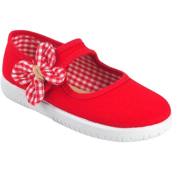 Zapatos Niña Multideporte Vulpeques Lona niña  126-p rojo Rojo