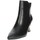 Zapatos Mujer Botas de caña baja Menbur 24481 Negro