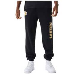 textil Hombre Pantalones New-Era joggers  LA Lakers Relaxed  60424404 Negro