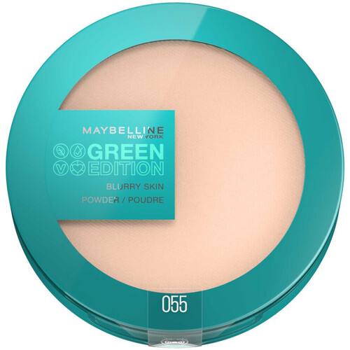 Belleza Mujer Colorete & polvos Maybelline New York Polvo Facial Green Edition Blurry Skin Beige